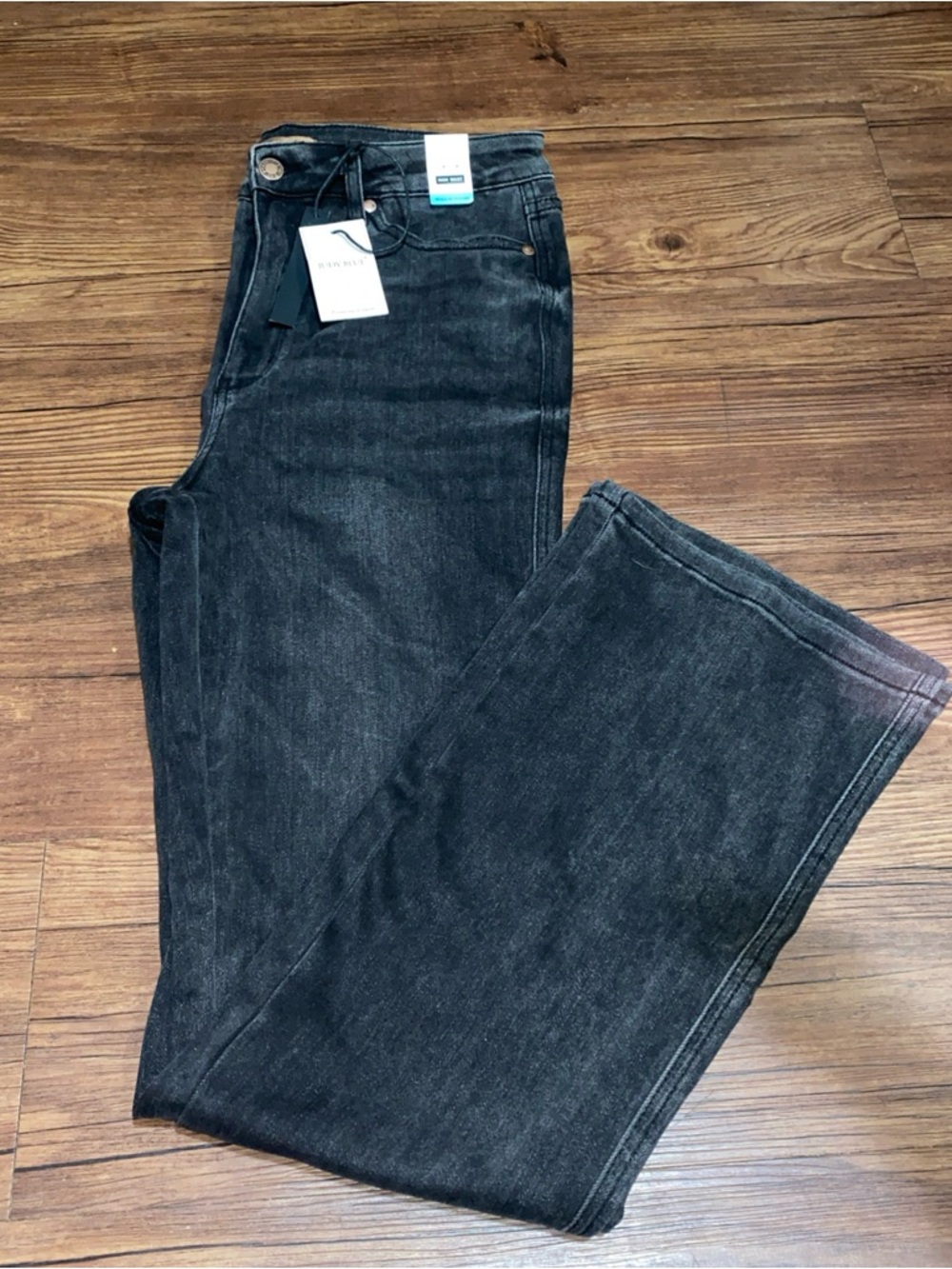 Judy Blue Tummy Control High Waist bootcut jeans 11/30 black